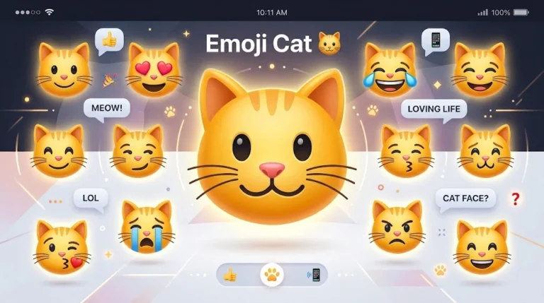 emoji cat