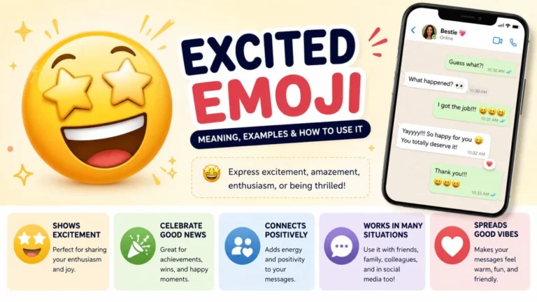 excited emoji