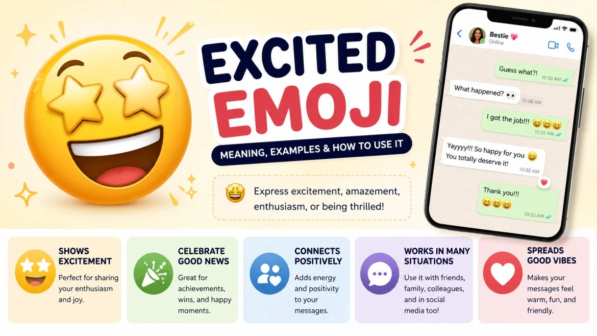excited emoji