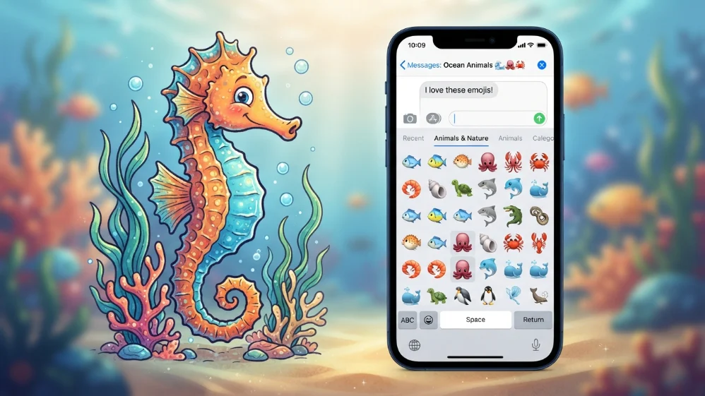 is there a seahorse emoji