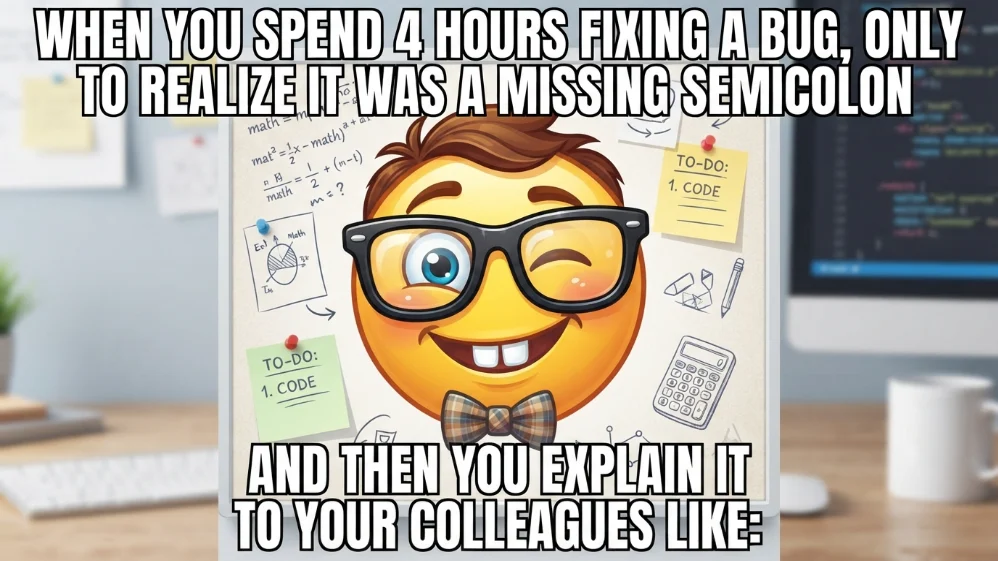 nerd emoji meme