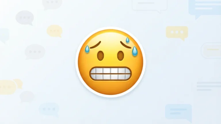 nervous emoji
