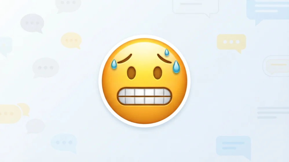 nervous emoji