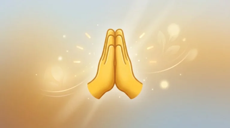 praying hands emoji