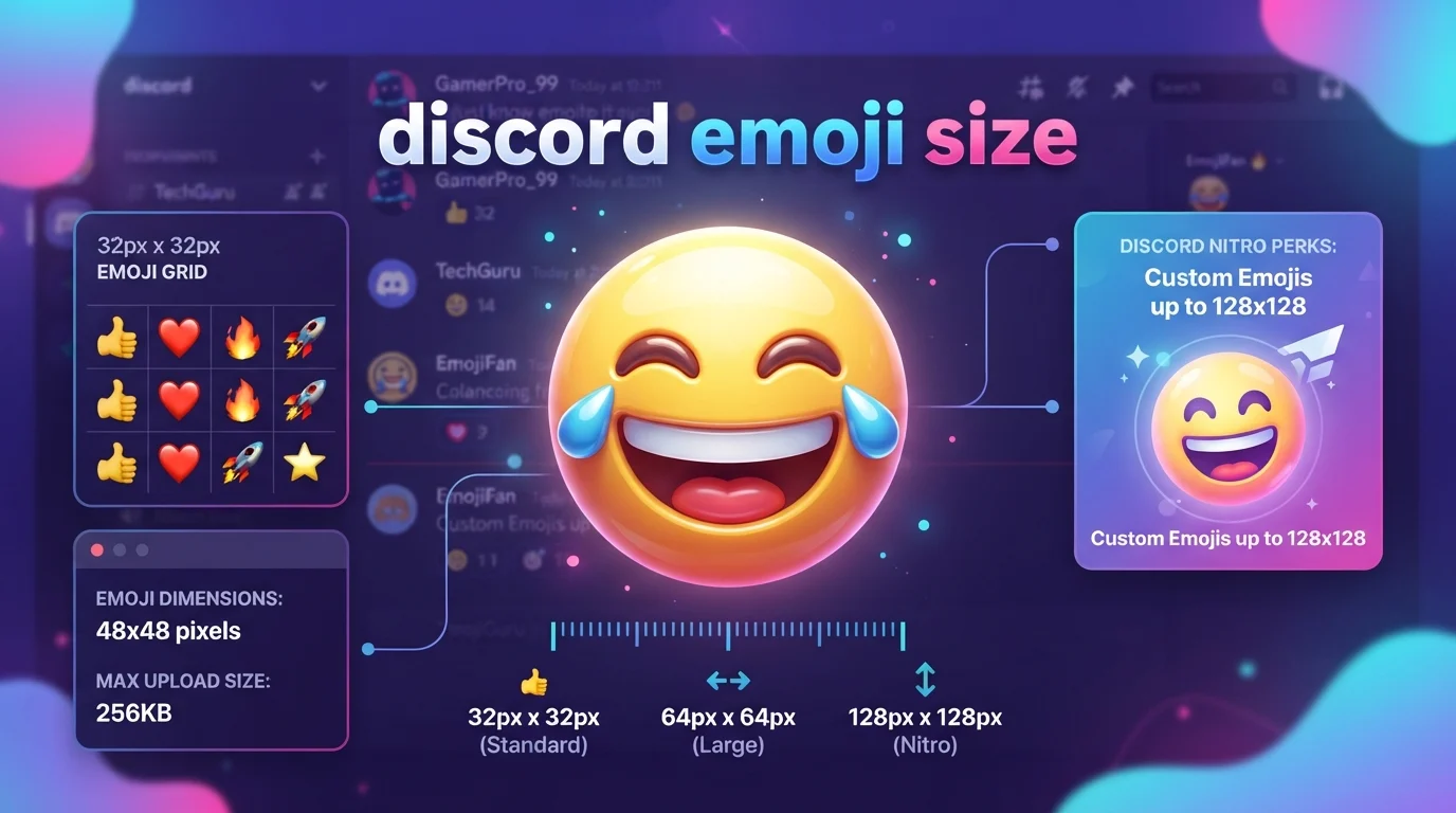 discord emoji size