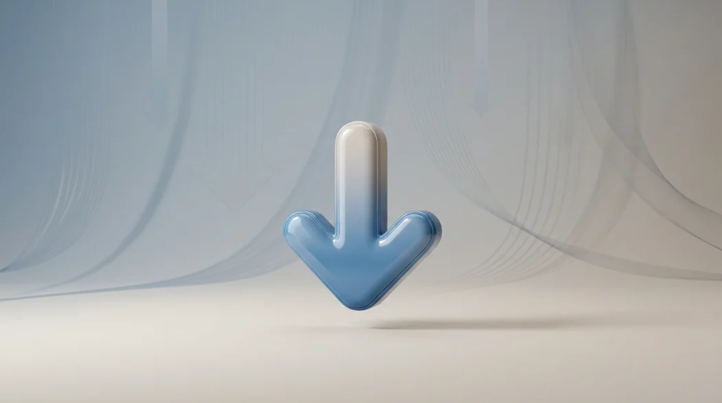 down arrow emoji