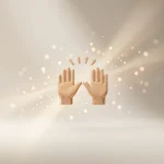hands up emoji