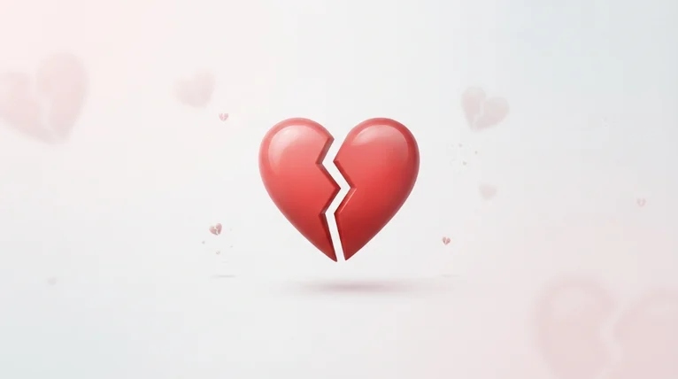 Heart Break Emoji