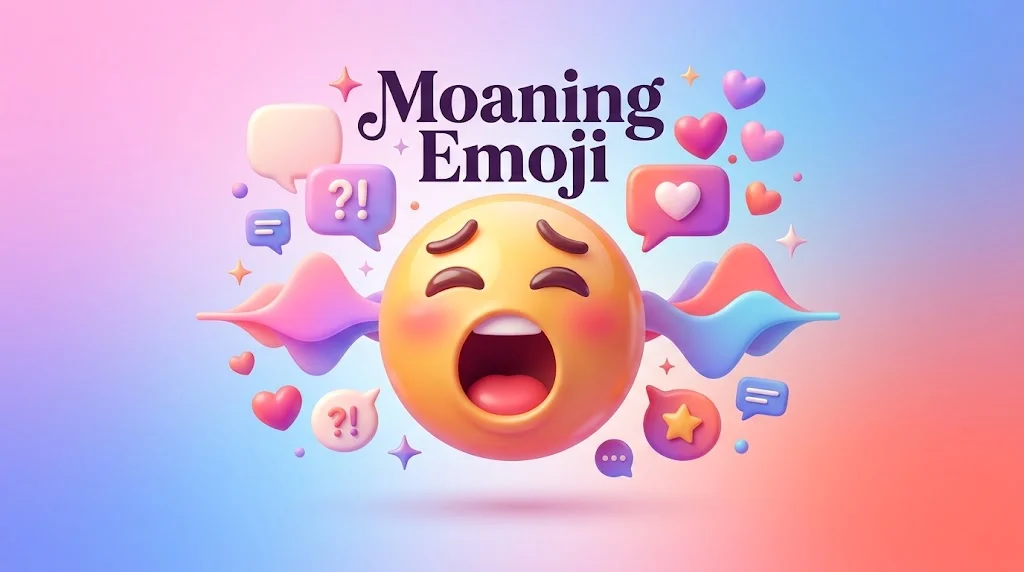 moaning emoji
