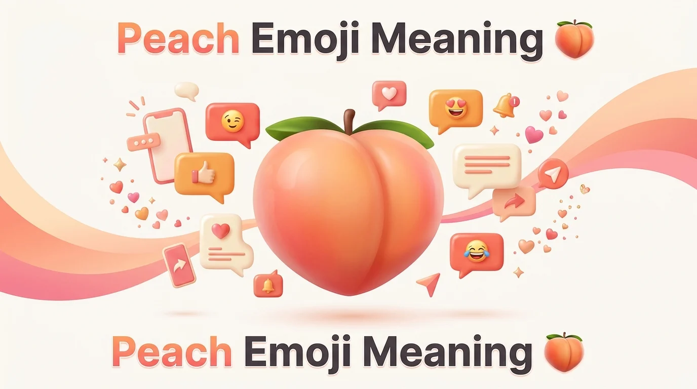 peach emoji meaning