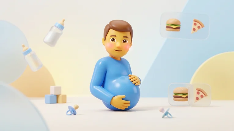 pregnant man emoji