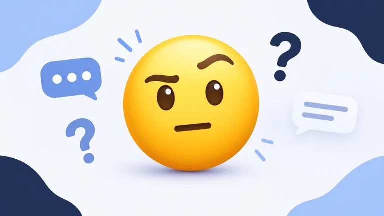 raised eyebrow emoji