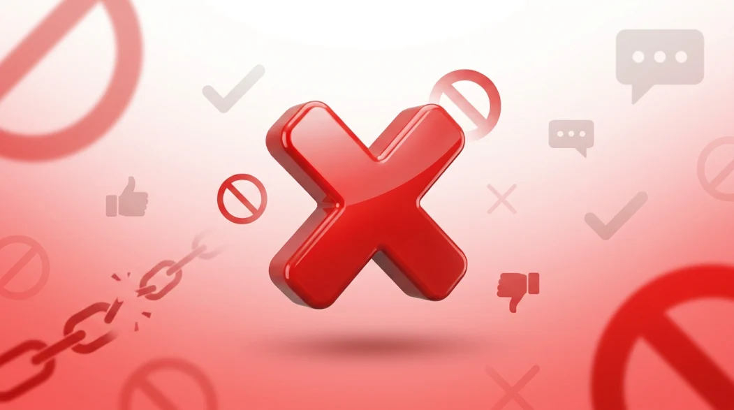 red x emoji
