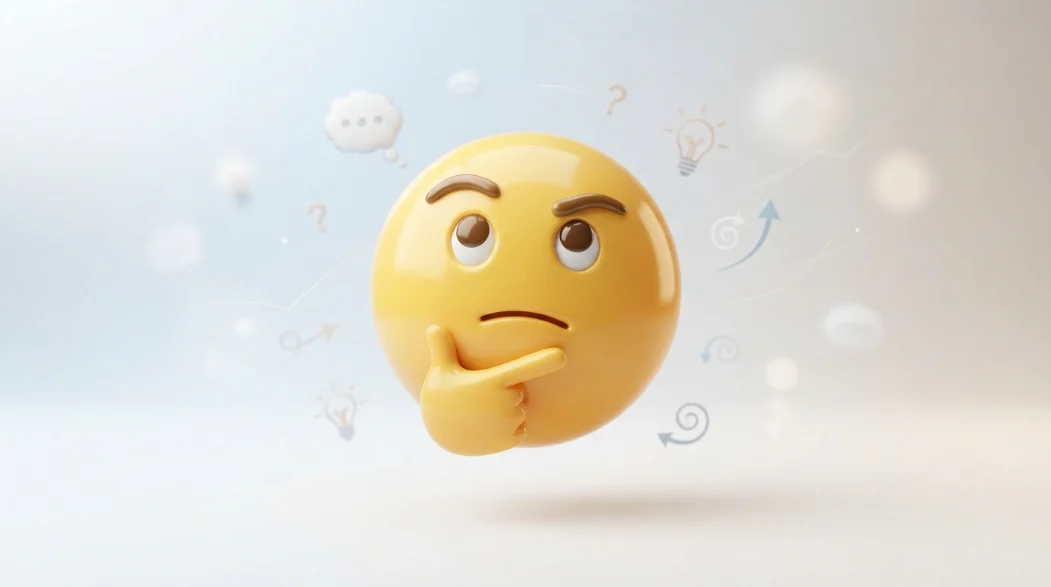 think emoji