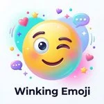winking emoji