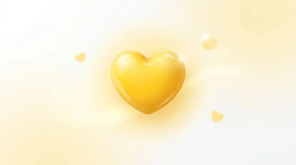 yellow heart emoji