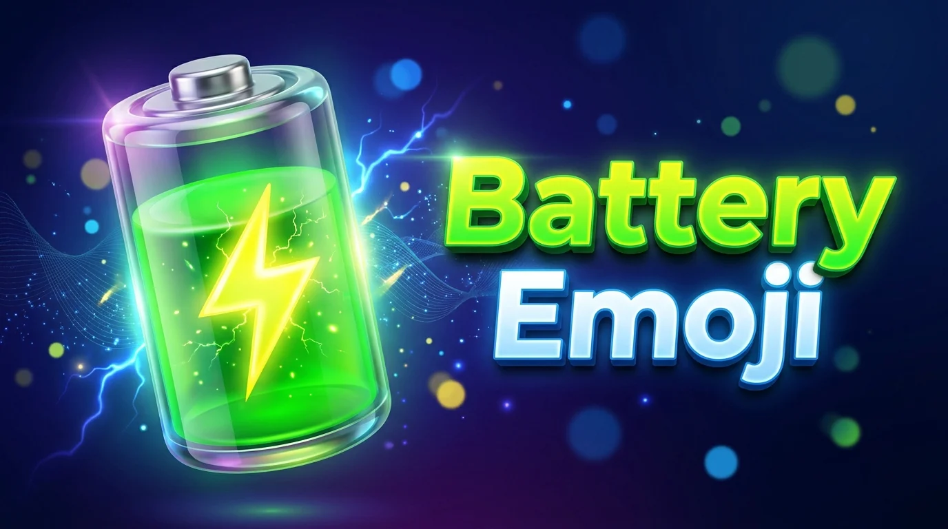 battery emoji