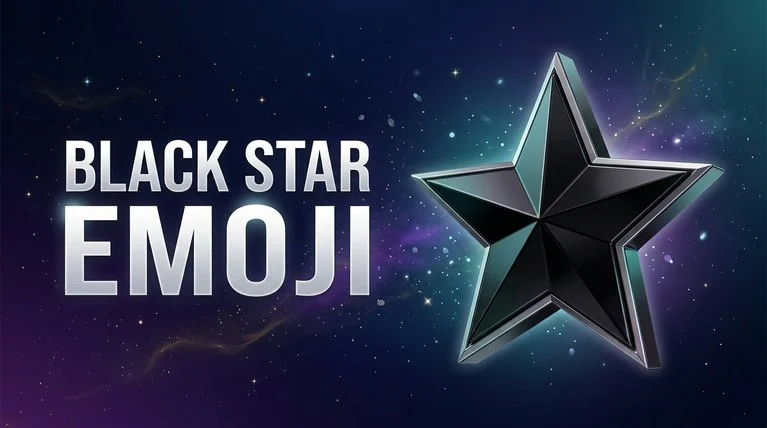 black star emoji