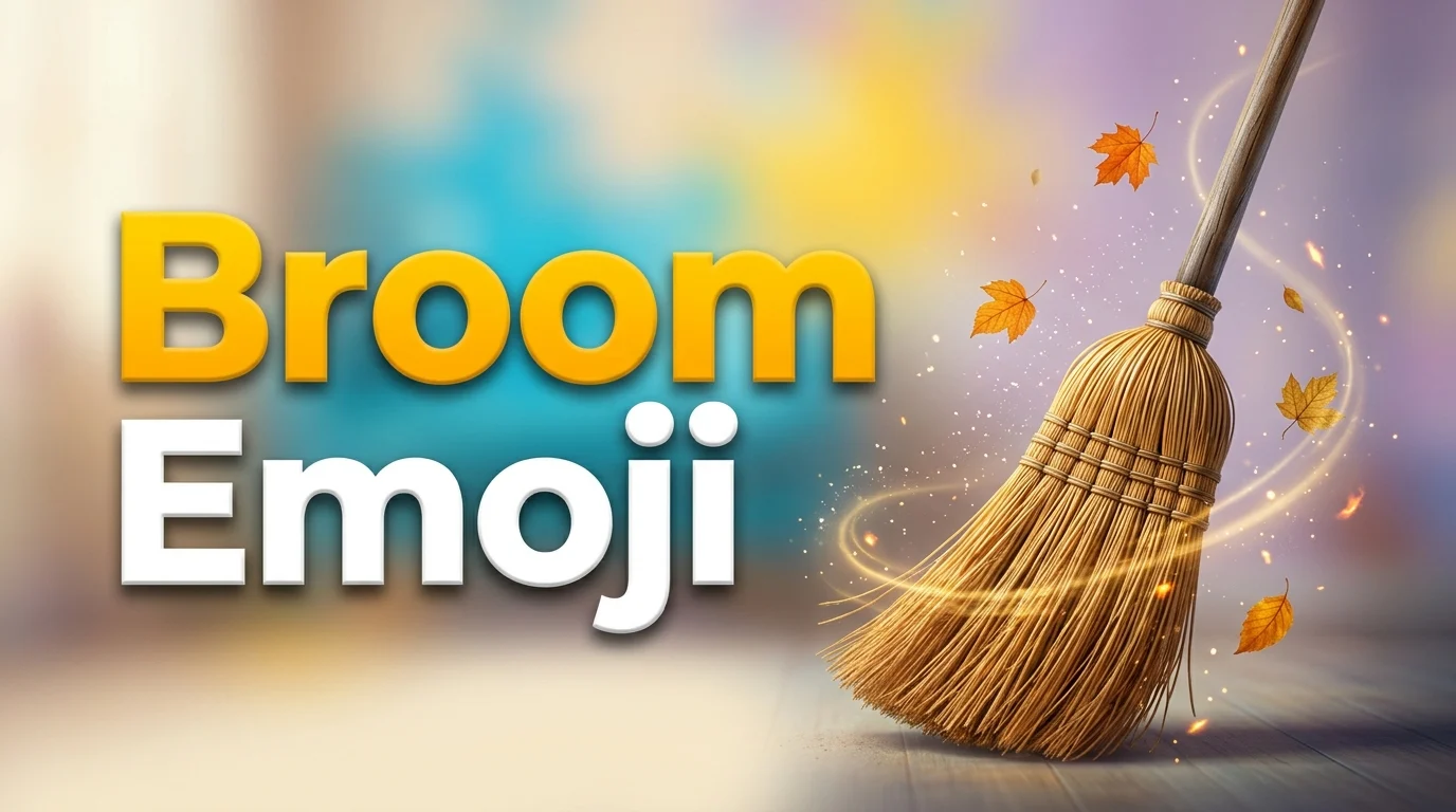 broom emoji
