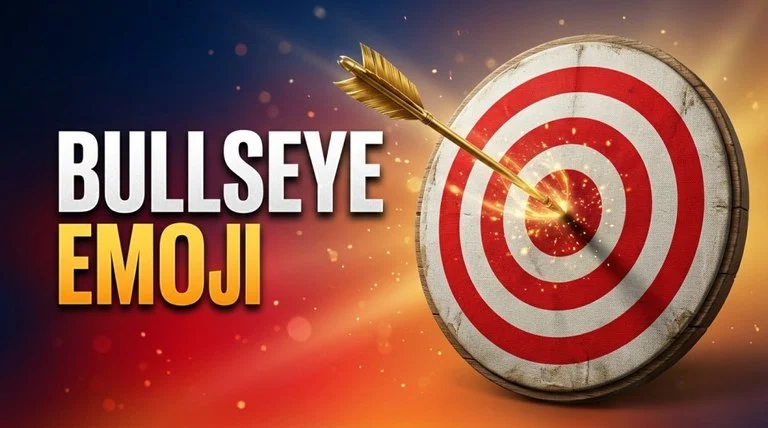 bullseye emoji