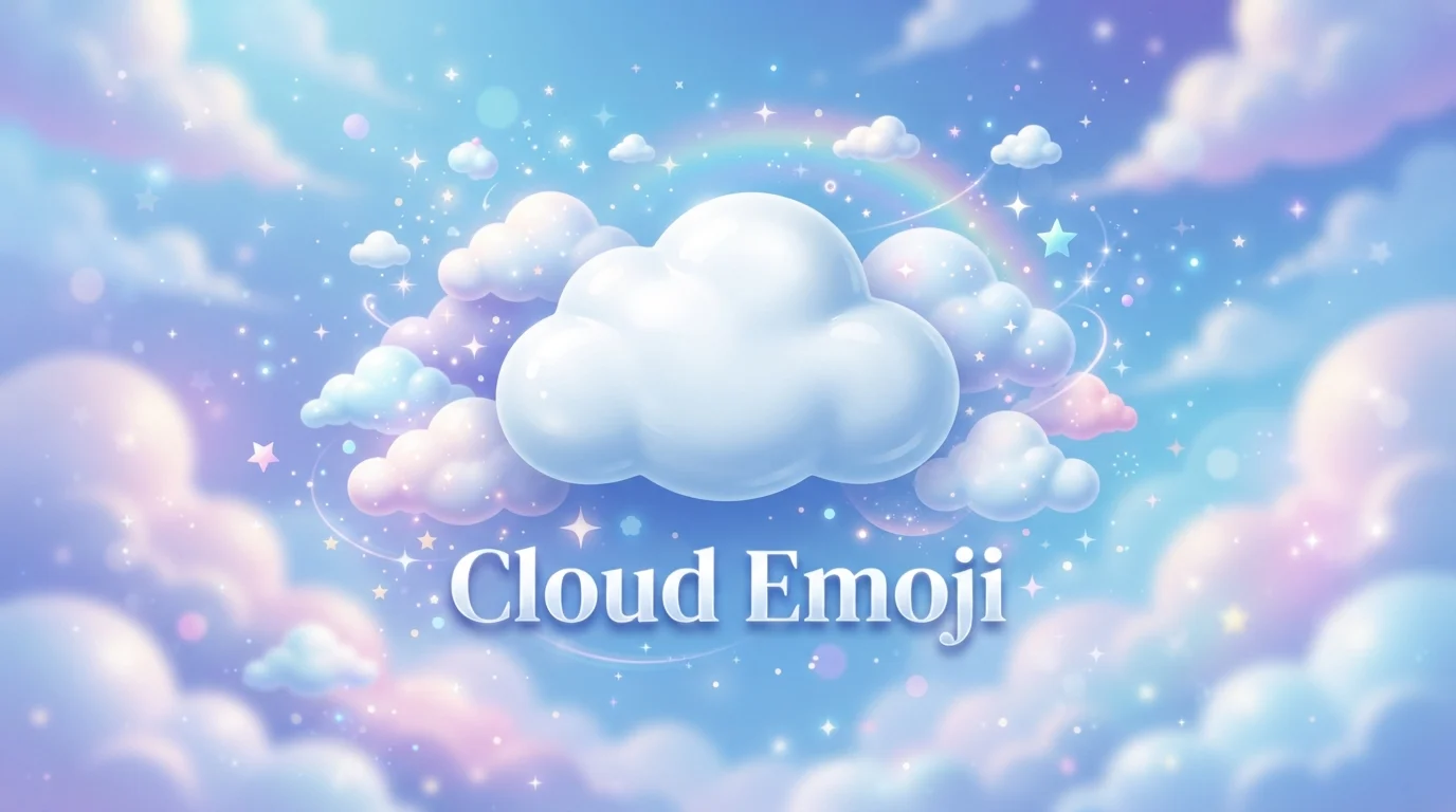 cloud emoji