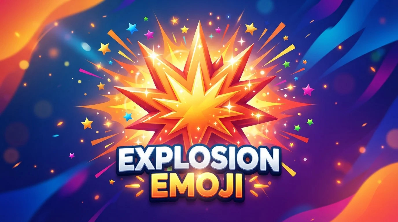 explosion emoji