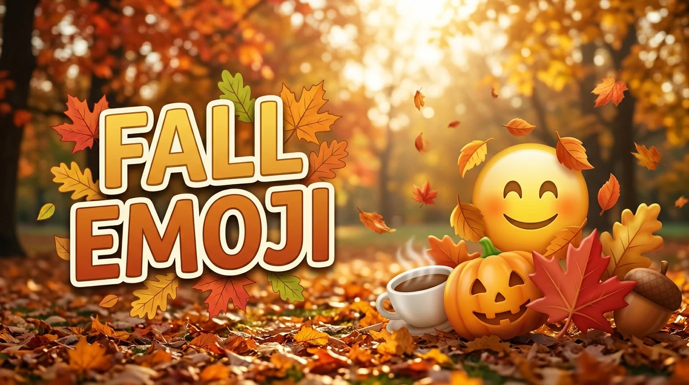 fall emoji