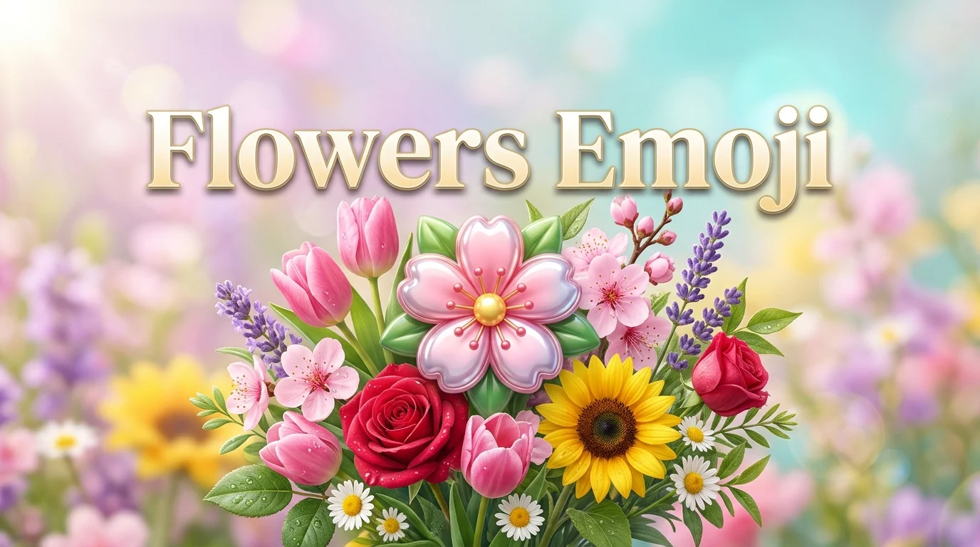 flowers emoji
