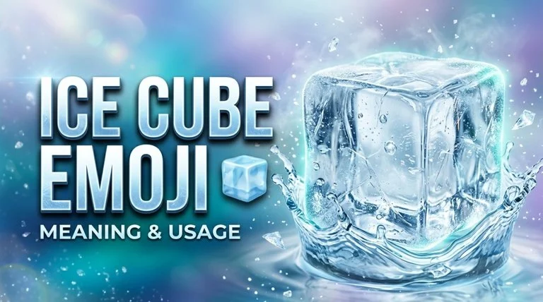ice cube emoji