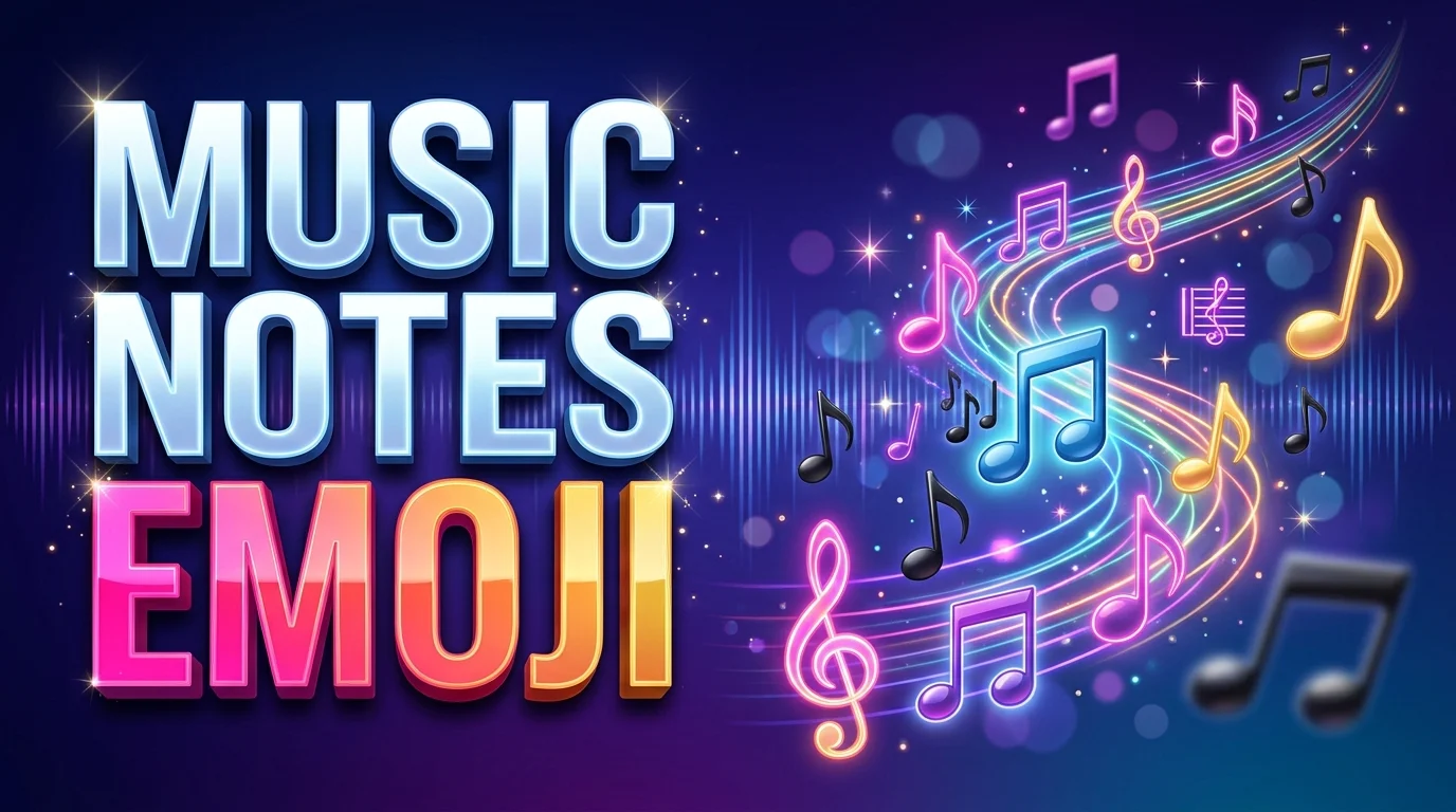 Music Notes Emoji Meaning | A Fun Symbol of Music, Rhythm & Good Vibes 2026