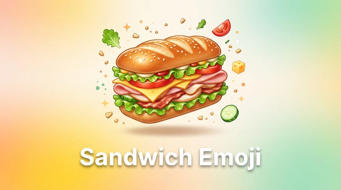 sandwich emoji