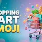 shopping cart emoji