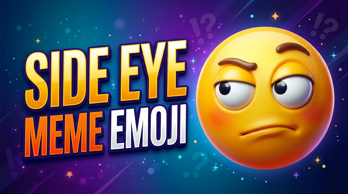 side eye meme emoji