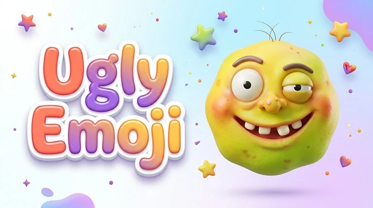 ugly emoji