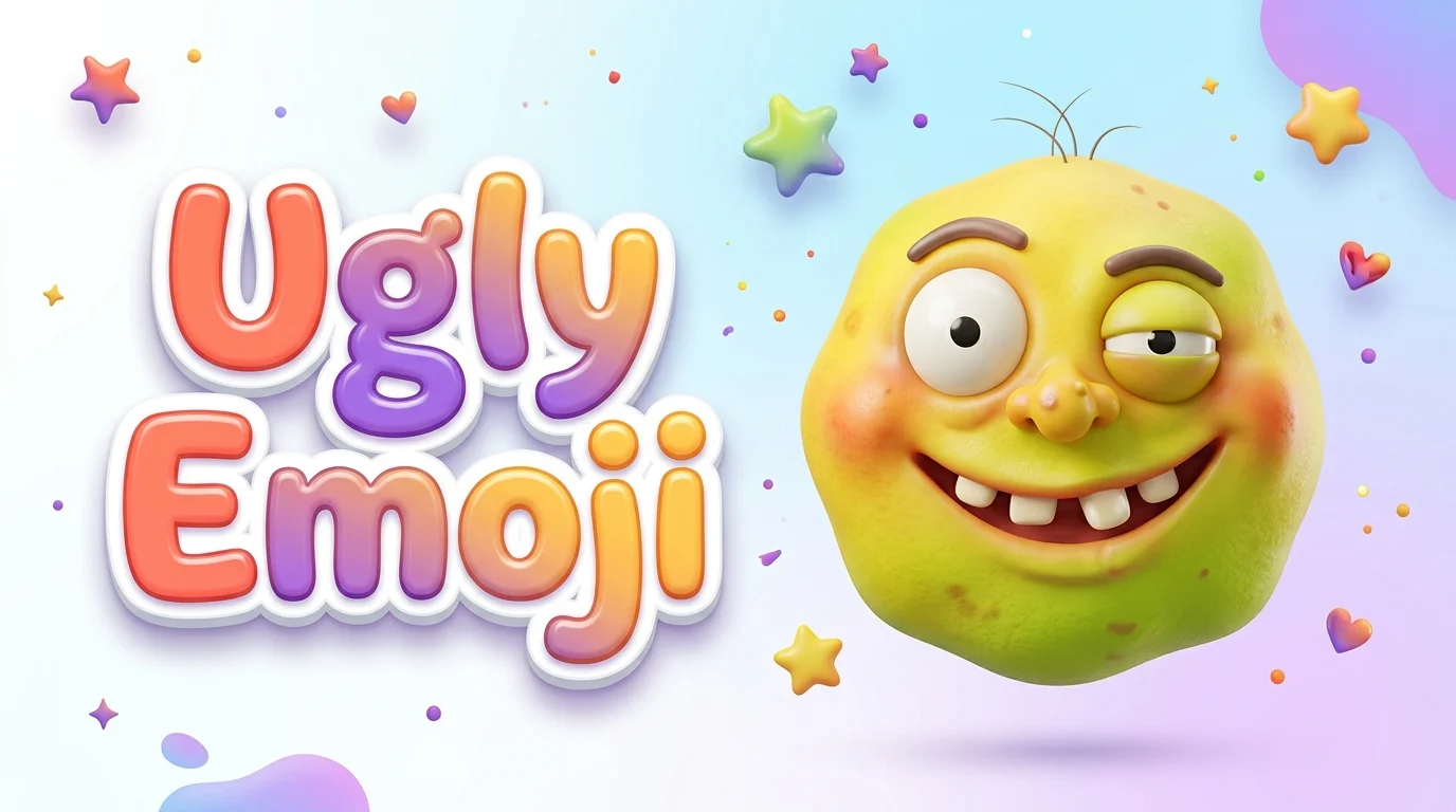 ugly emoji