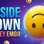 upside down smiley emoji