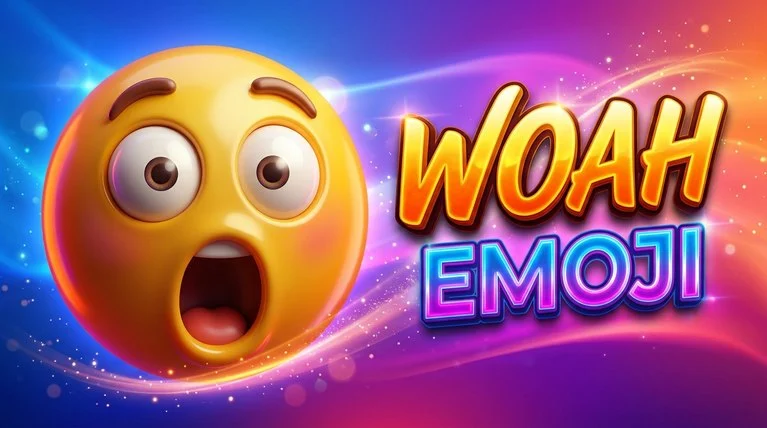 woah emoji