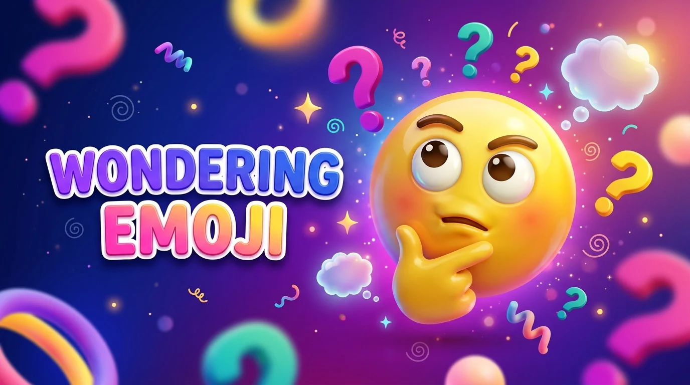 wondering emoji